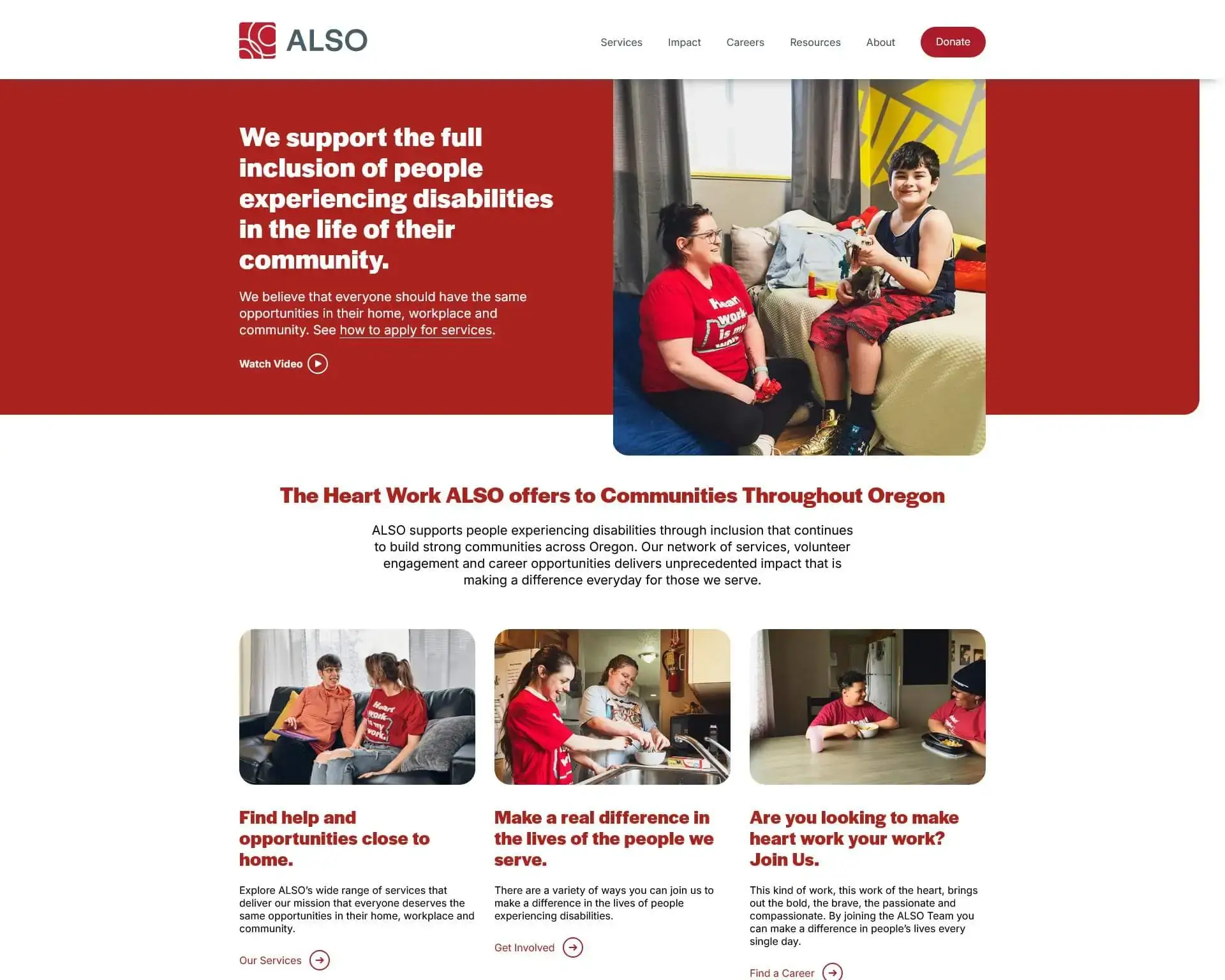 WordPress development for non-profit organization